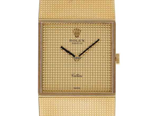  Rolex Cellini Midas Hobnail Dial Ref.4312 1981 Box&Beschreibung sehr gut Vintage 