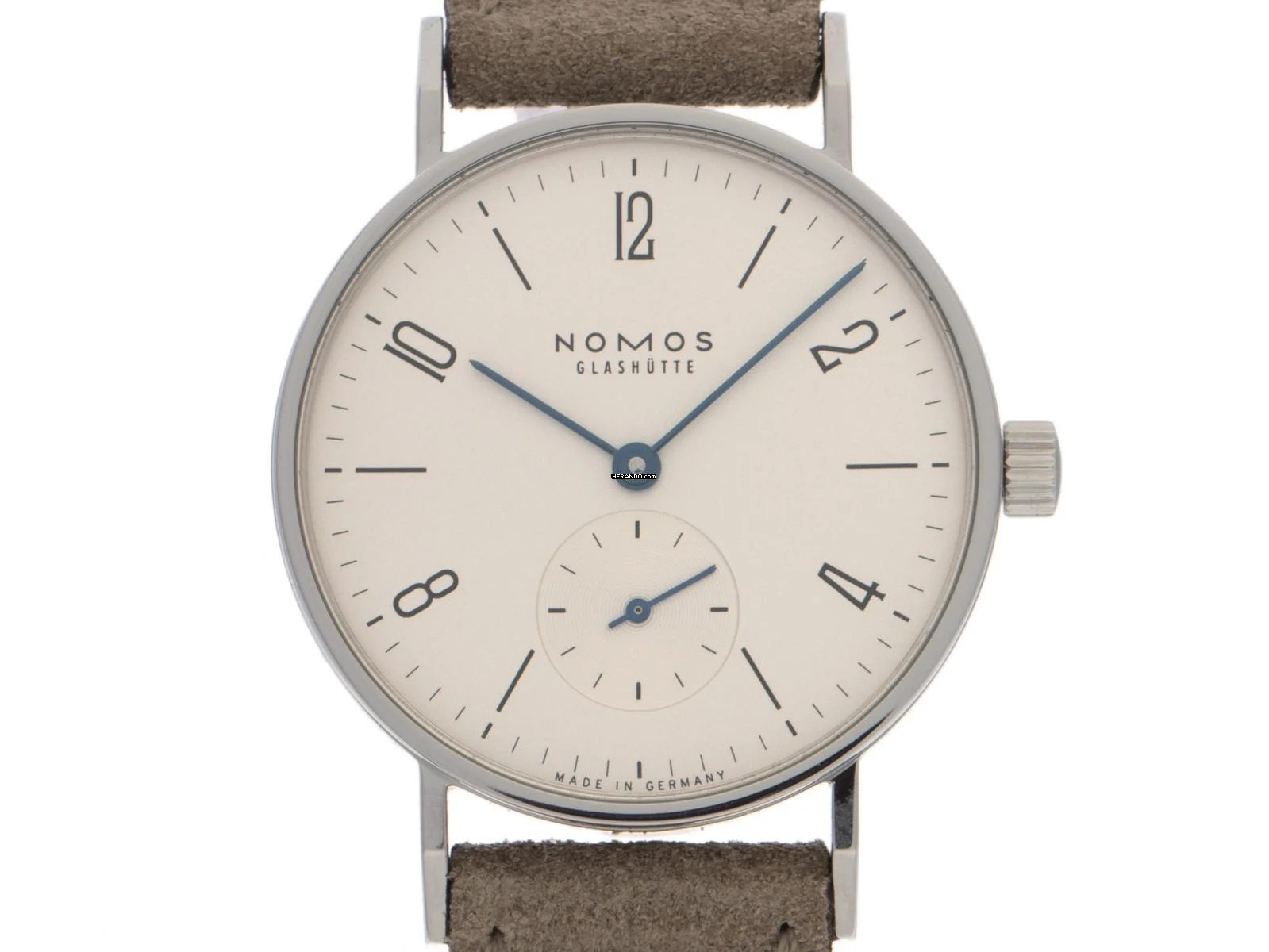  NOMOS Tangente 33 Glashütte Tangente Ref.122 2014 Full Set sehr gut Vintage 