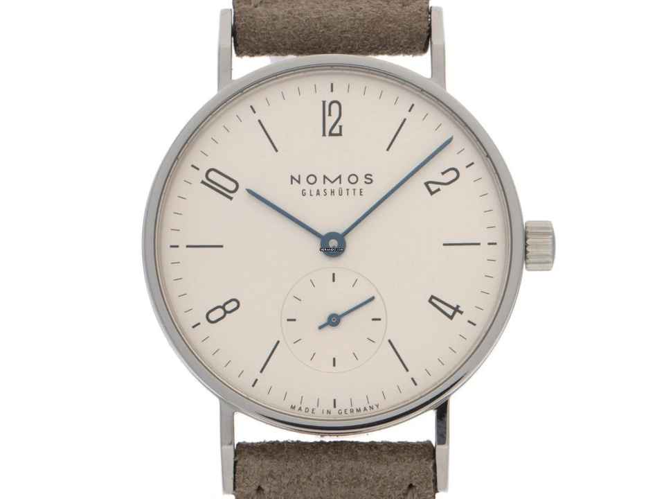  NOMOS Tangente 33 Glashütte Tangente Ref.122 2014 Full Set sehr gut Vintage 