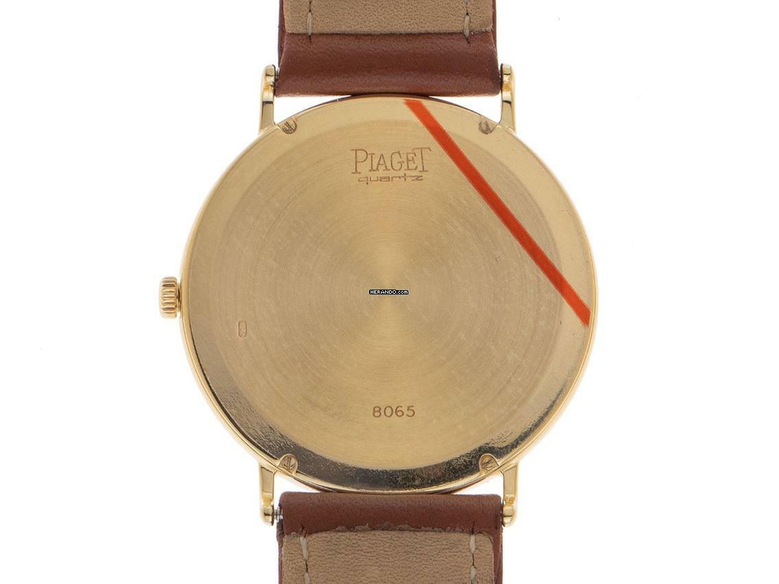 Thumbnail von Piaget Altiplano extraflach Ref.8065 1989 original Box sehr gut Vintage