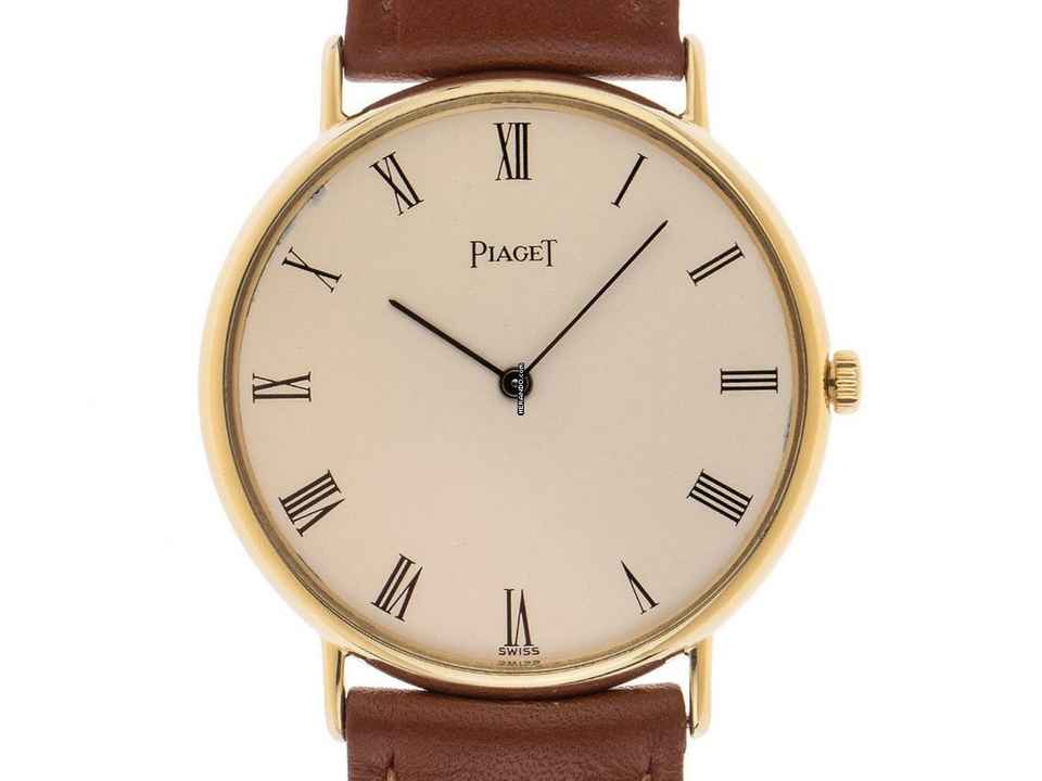  Piaget Altiplano extraflach Ref.8065 1989 original Box sehr gut Vintage 