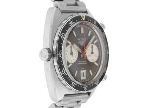 Thumbnail von Heuer Autavia Chronograph Ref.1163 1978 Full Set Original unpoliert