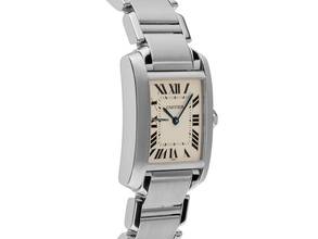 Thumbnail von Cartier Tank Française MM Medium Modell Ref.2301 1998 Full Set sehr gut Vintage