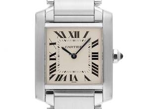 Thumbnail von Cartier Tank Française MM Medium Modell Ref.2301 1998 Full Set sehr gut Vintage