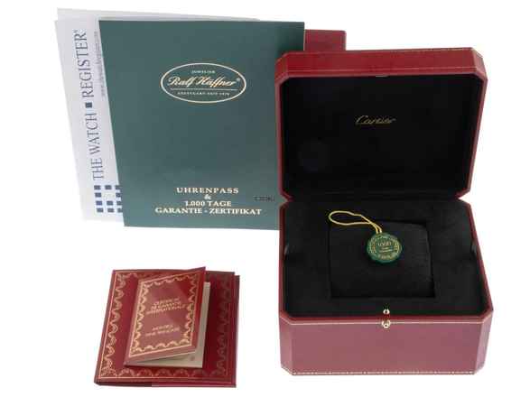  Cartier Tank Française MM Medium Modell Ref.2301 1998 Full Set sehr gut Vintage 