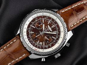 Thumbnail von Breitling Bentley Motors for Bentley Motors Special Edition Ref.A25362 2005 Box&Beschreibung sehr gut Vintage