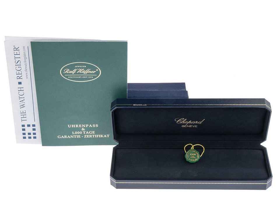  Chopard Tonneau kleine Sekunde Ref.2246 1998 original Box sehr gut Vintage 