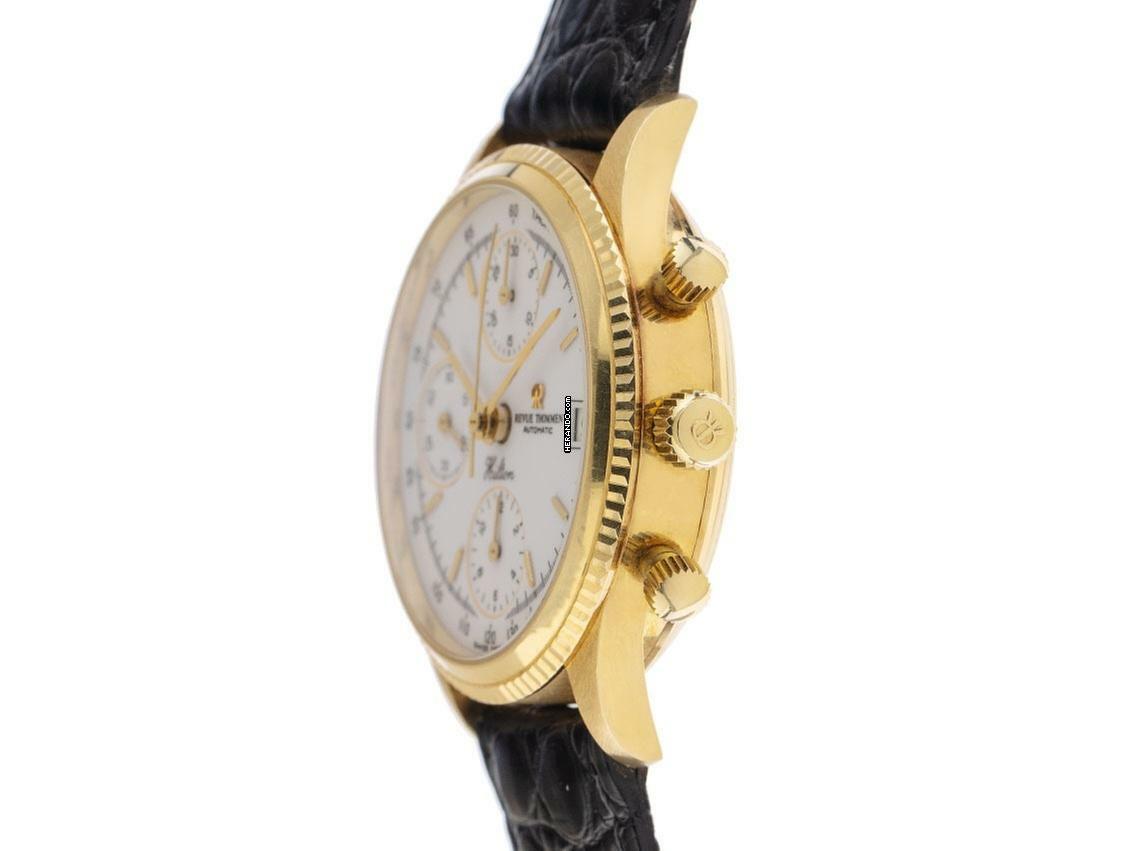 Thumbnail von Revue Thommen Hilton Chronografo Ref.86 1994 Full Set sehr gut Vintage