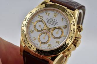 Thumbnail von Rolex Daytona Cosmograph 18k Yellow Gold Zenith 16518 Vintage LC100