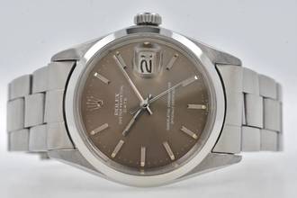 Thumbnail von Rolex Oyster Perpetual Date 1500 - LC100 Grey Dial Vintage