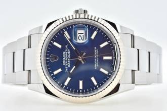 Thumbnail von Rolex Datejust 36 Oyster Perpetual Datejust 126234 Blue Dial LC100