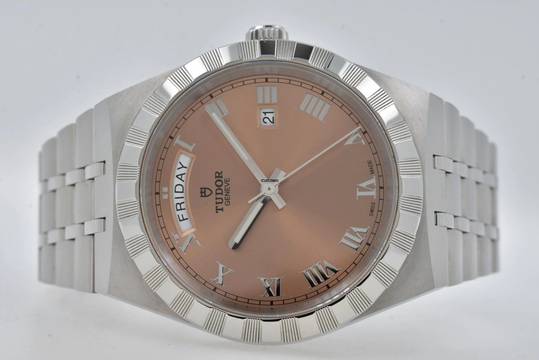  Tudor Royal Day Date 28600 Salmon Dial 