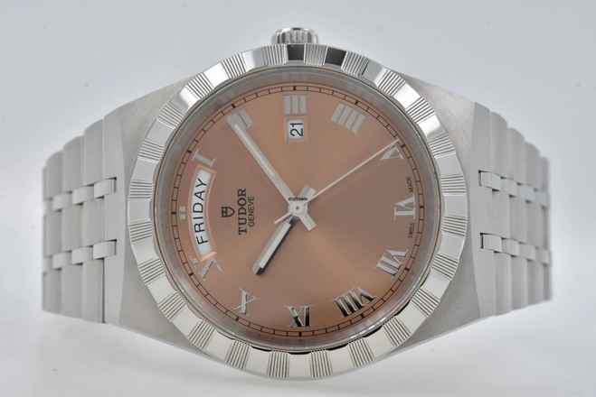  Tudor Royal Day Date 28600 Salmon Dial 