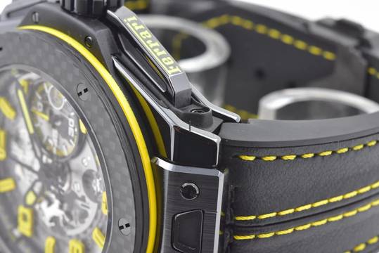  Hublot Big Bang Ferrari Unico Ferrari Carbon Chronograph 401.CQ.0129.VR Limited Edition 