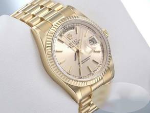 Thumbnail von Rolex Day-Date 36 36mm 118238 Gelbgold 750 2003/04 Automatik 18kt Yellow Gold Damen Herren President-band Chronometer Oyster