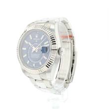 Thumbnail von Rolex Sky-Dweller Steel Oyster Fluted Blue Dial NEW IN STICKERS