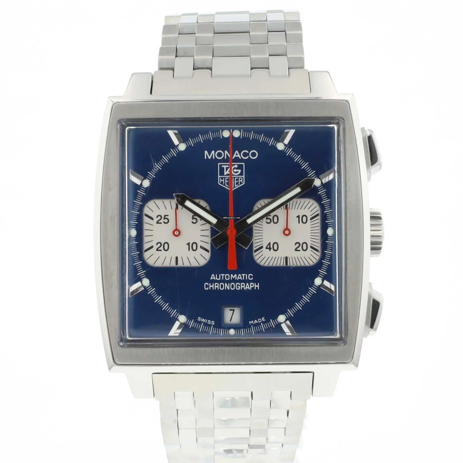  TAG Heuer Monaco Blue Steve McQueen Edition 
