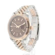 Thumbnail von Rolex Datejust 41 Jubilee Fluted Steel Everose Choco Dial