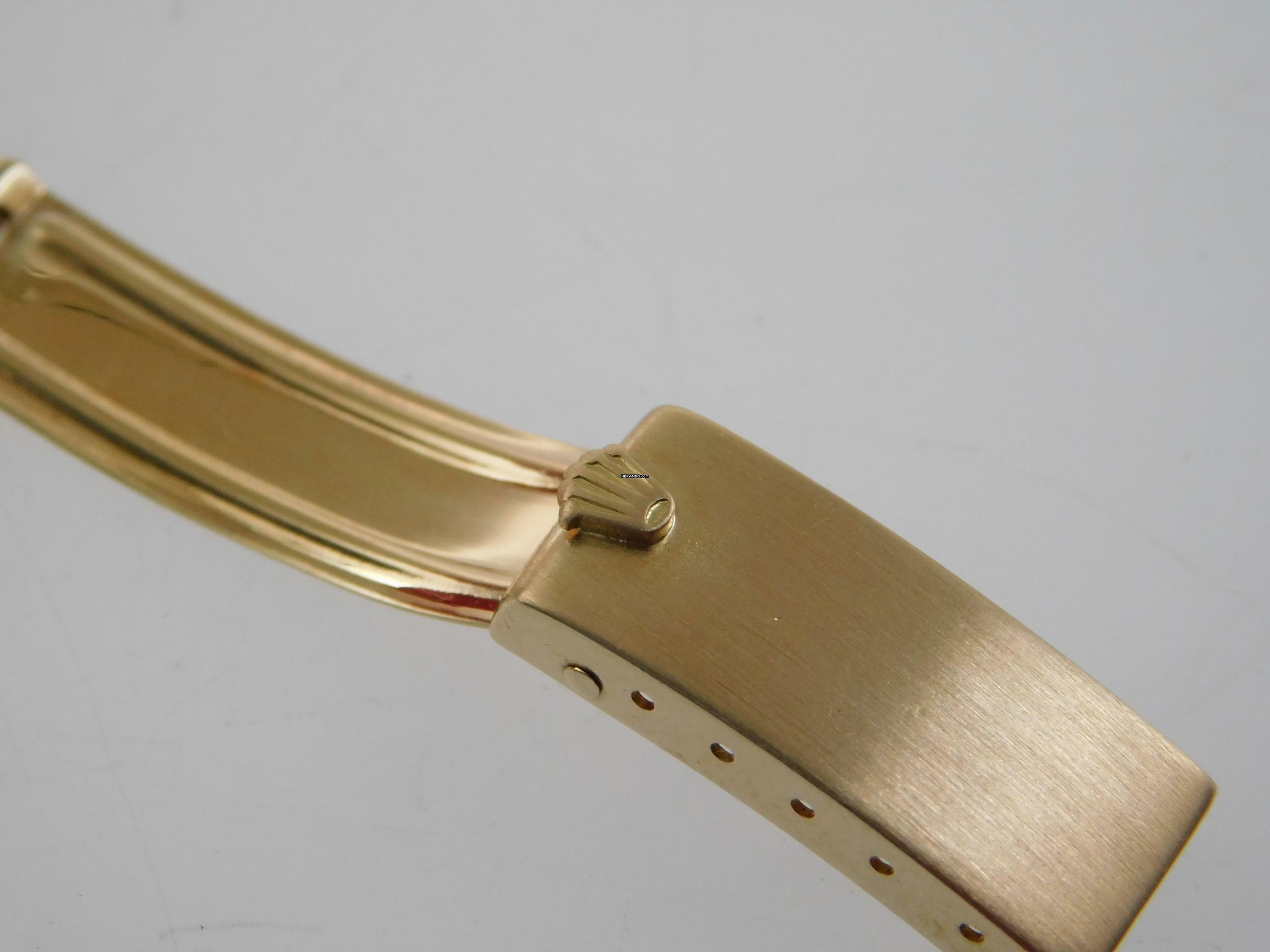 Thumbnail von Rolex Lady-Datejust 18 Karat Gelbgold Lady-Datejust mit Oysterband Box und Zubehör wie Neu von 1982 Saphirglas Schnellschaltung volles Band im Traumzustand !