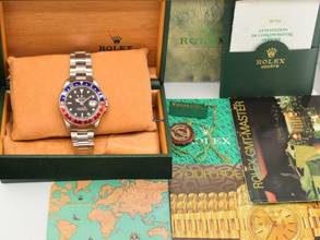 Thumbnail von Rolex GMT-Master 16700 Rare Dial only Swiss Like New 1999 - Full Set