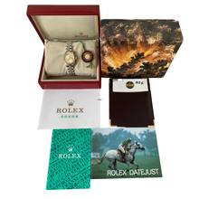 Thumbnail von Rolex Lady-Datejust 69173 Ladies 26MM Factory diamonds dial Full Set