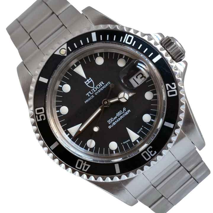  Tudor Submariner Date 79090 black tritium dial 1995’s 