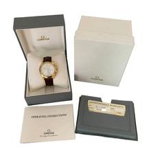Thumbnail von Omega Speedmaster Reduced 36112000 Reduced yellow gold 18KT Automatic Full Set