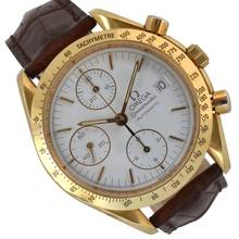 Thumbnail von Omega Speedmaster Reduced 36112000 Reduced yellow gold 18KT Automatic Full Set
