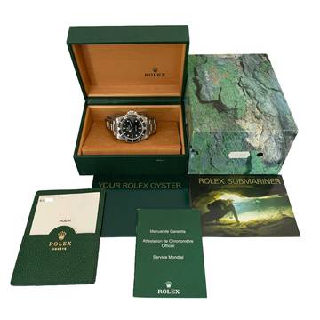 Rolex Submariner (No Date) 14060M No Date LumiNova dial 2002 Full Set 
