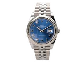Thumbnail von Rolex Datejust 41 Oystersteel Weißgold 126334 Blau Römisch Jubile-Band