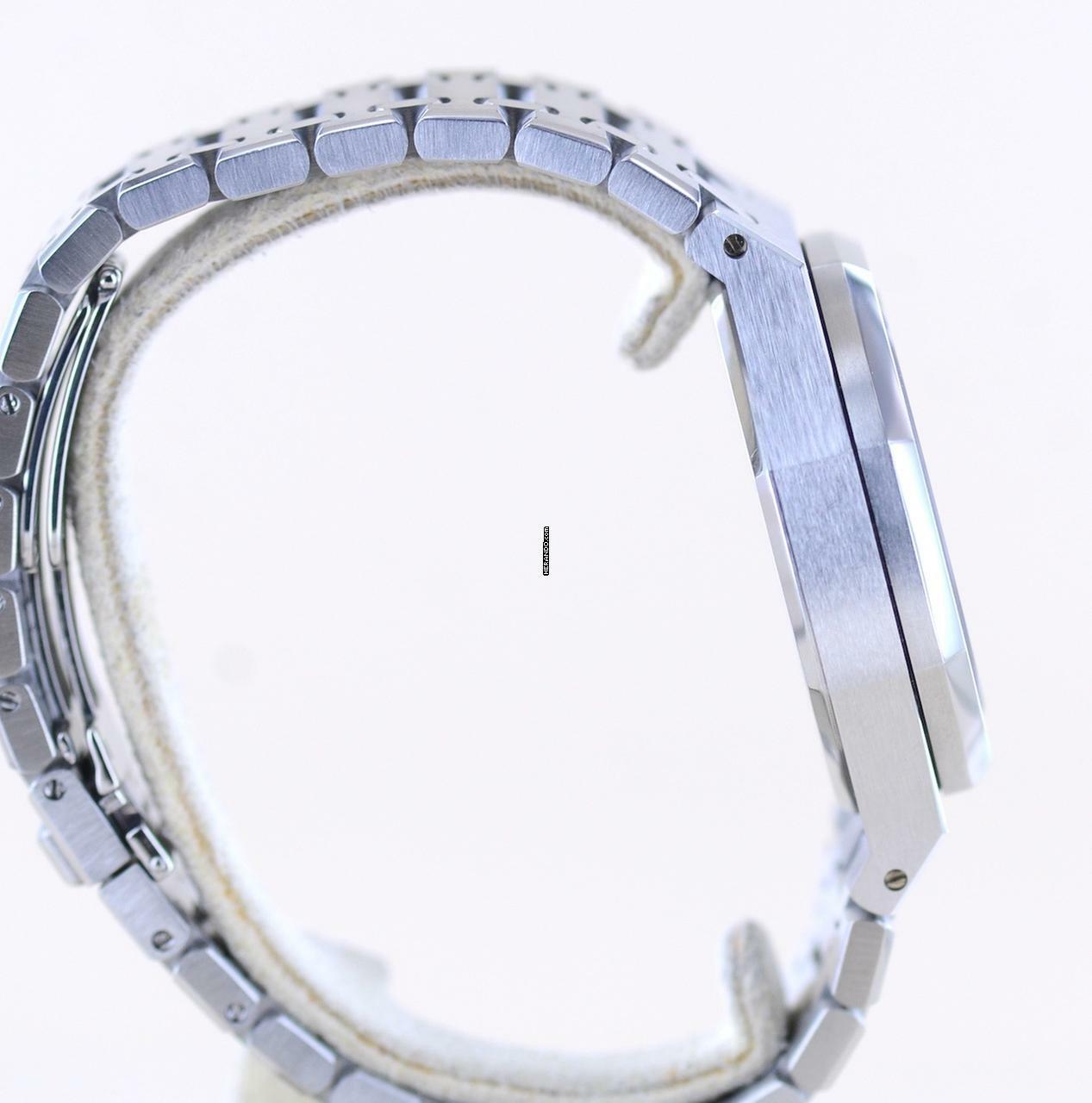 Thumbnail von Audemars Piguet Royal Oak Chronograph Stahl blue Dial Automatik 39mm rar TOP B+P