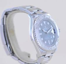 Thumbnail von Rolex Yacht-Master 40 Stahl Platin Herrenuhr 40 mm Rhodium grey 3235