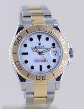 Thumbnail von Rolex Yacht-Master Stahl Gold Medium 35 mm white Dial 2013 Rehaut B+P