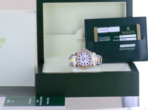 Thumbnail von Rolex Yacht-Master Stahl Gold Medium 35 mm white Dial 2013 Rehaut B+P