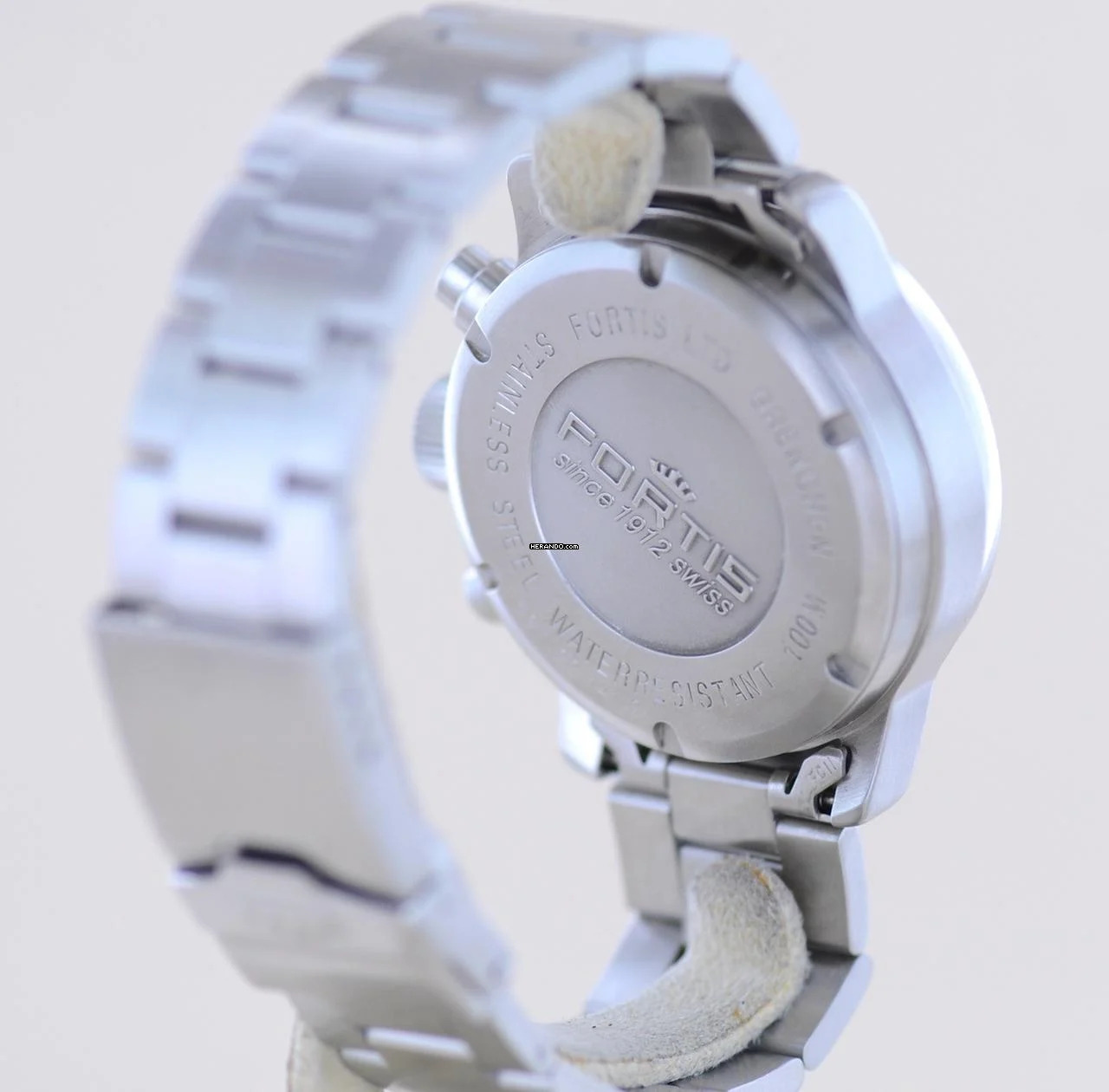 Thumbnail von Fortis Flieger (Submodel) Day Date Chronograph Automatic 7750 black Dial B+P