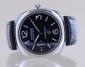 Thumbnail von Officine Paneral Radiomir PAM00380 Black Seal Logo 45 mm Hand Wind Black B+P