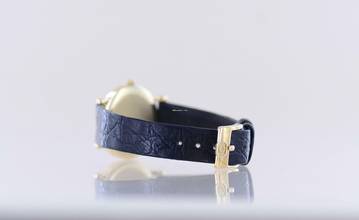 Thumbnail von Chopard 18K LUC Klassiker Gelbgold Lady Dresswatch white roman Dial