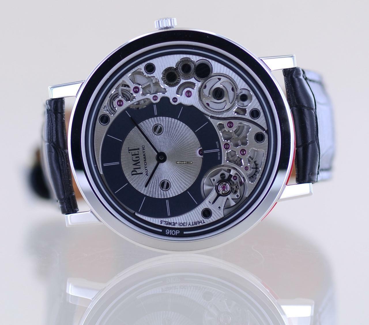 Thumbnail von Piaget Altiplano Ultimate 18K White Gold ultra thin Skeleton Automatic 41mm Service