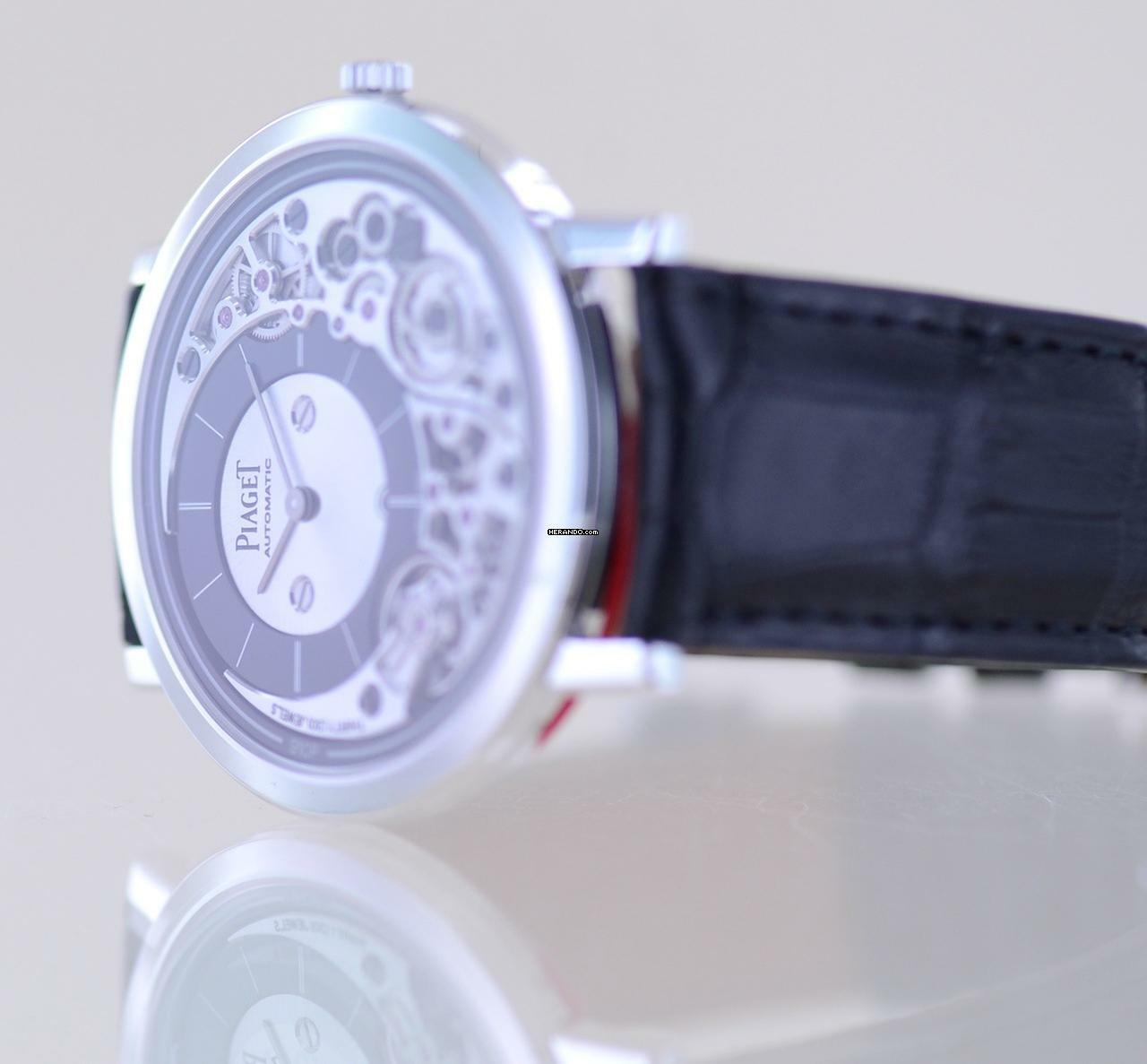 Thumbnail von Piaget Altiplano Ultimate 18K White Gold ultra thin Skeleton Automatic 41mm Service