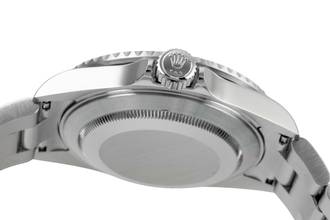 Thumbnail von Rolex Submariner Date Kermit Flat Four Automatik Herrenuhr Ref. 16610LV F-Serie