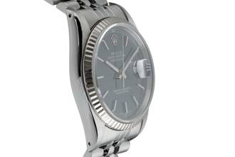 Thumbnail von Rolex Datejust 36 Black Dial Stahl / Weissgold Ref. 16234 Klassiker X-Serie