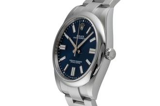 Thumbnail von Rolex Oyster Perpetual 41 Blue Dial Stahl Automatik Herren Ref. 124300 B&P 2021