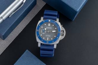 Thumbnail von Panerai Luminor Submersible Edelstahl Automatik Herrenuhr Ref. PAM00959 B&P 2021