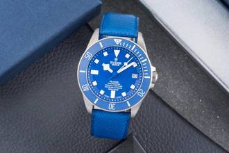 Thumbnail von Tudor Pelagos Blue Automatik Titan Herrenuhr Ref. 25600TB Papiere 2024