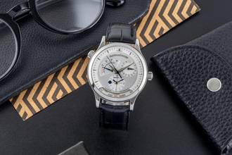 Thumbnail von Jaeger-LeCoultre Master Geographic Automatik Herrenuhr Q1428420 142.8.92
