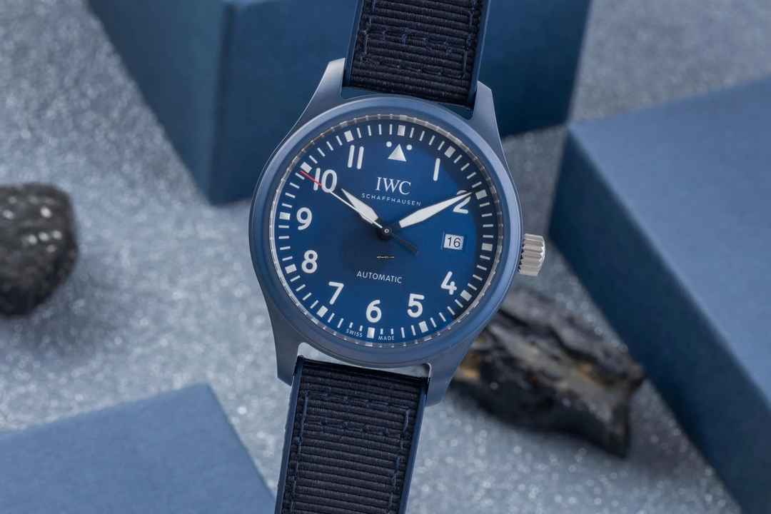  IWC Fliegeruhr Pilot´s Watch Laureus Limited Sport for Good Keramik Ref. IW328101 B&P 