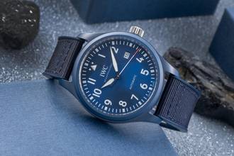 Thumbnail von IWC Fliegeruhr Pilot´s Watch Laureus Limited Sport for Good Keramik Ref. IW328101 B&P