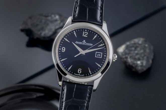  Jaeger-LeCoultre Master Control Date Stahl Automatik Ref. Q1548470 176.8.40.S Papiere 