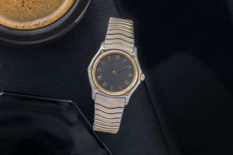 Thumbnail von Ebel Classic Wave Lady Stahl / Gold Quarz Damenuhr Ref. 181908 Klassiker