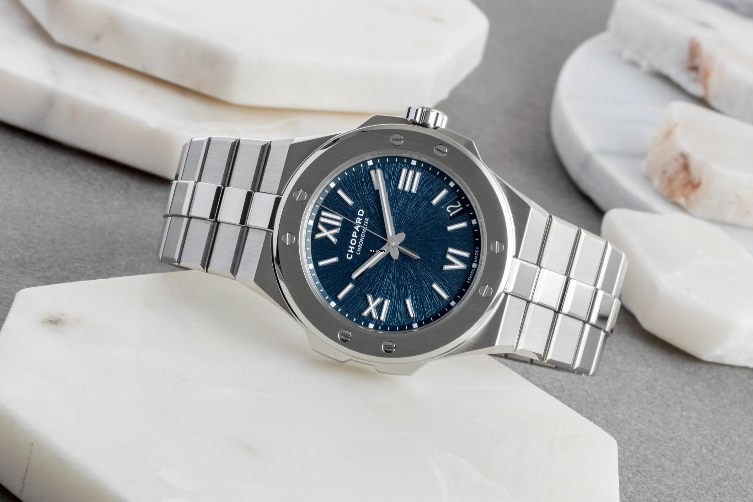 Thumbnail von Chopard Alpine Eagle 41 Stahl Automatik Ref. 298600-3001 B&P 2024